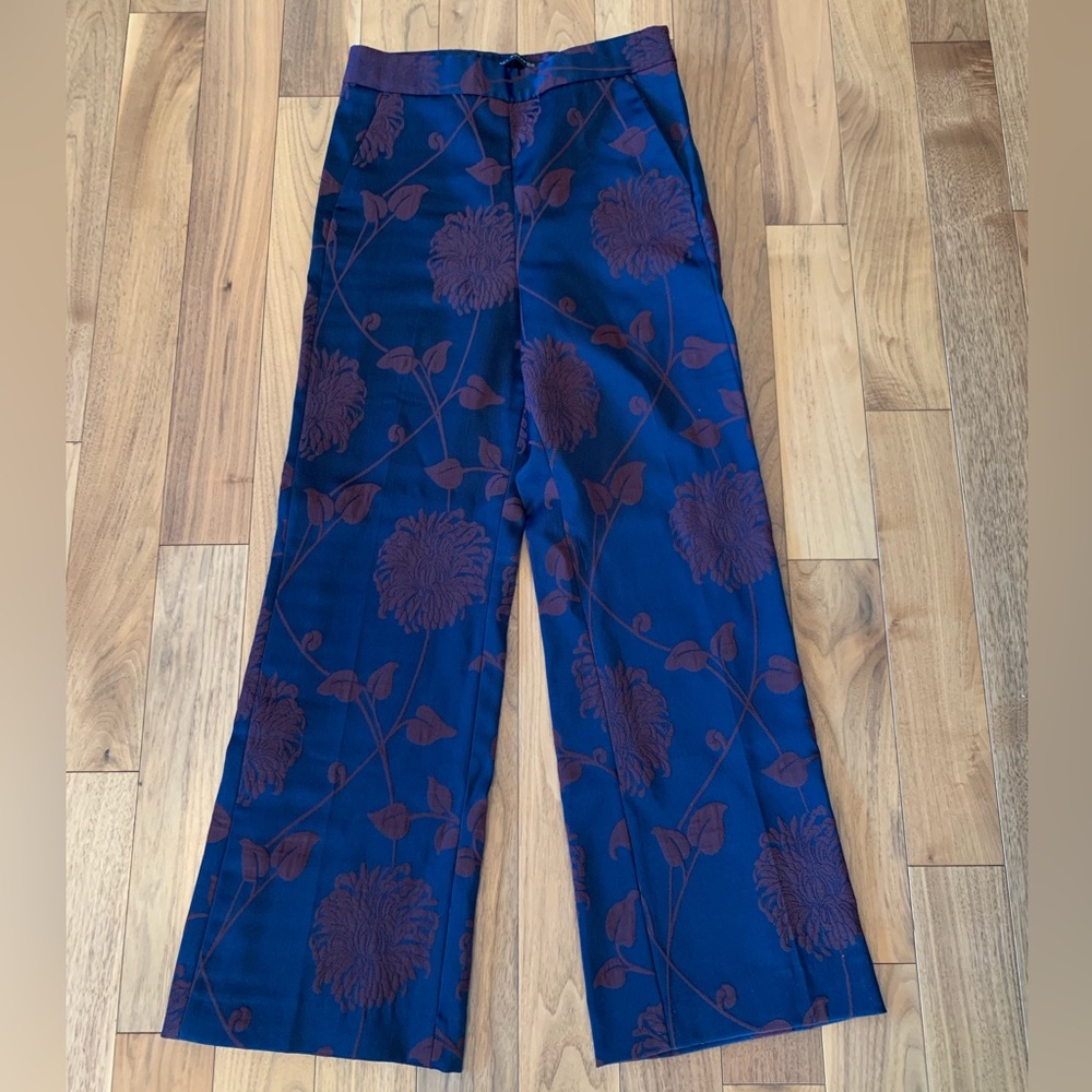 Zara Floral Print Pants